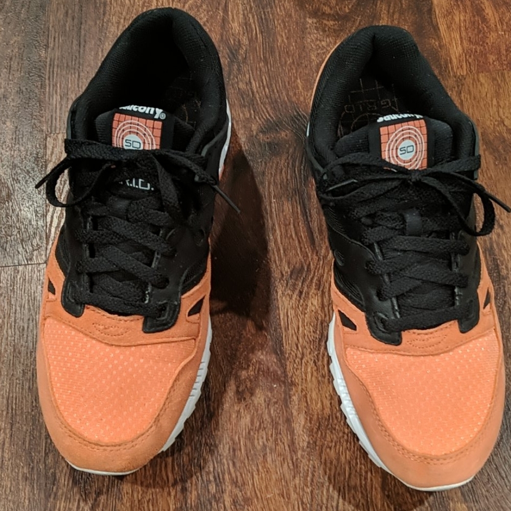 Saucony Grid SD Black/Salmon